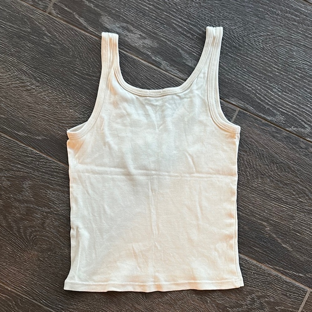 John Galt Hawaii Cream Tank Top - Picture 3 of 3